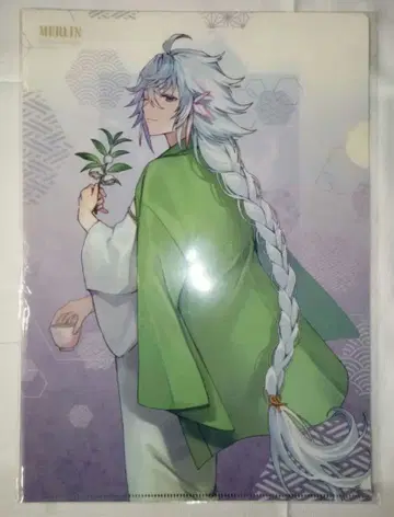 FGO 훼미리마트 A4 클리어 파일 리큐엔 멀린 태공망 네로