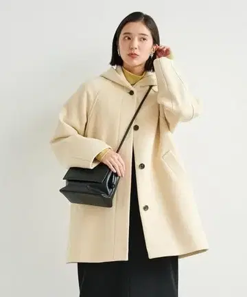 그린 레이블 릴랙싱 W 후드 코트 더블 후드 코트