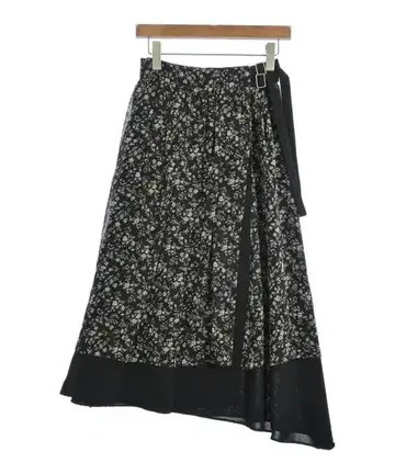 CLANE 롱 맥시 길이 스커트 여성용