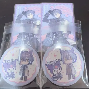 니지산지 산리오 콜라보 폴라로이드 캔뱃지 코야나기 로우