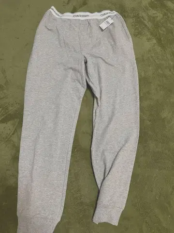 캘빈 클라인 그레이 조거 팬츠