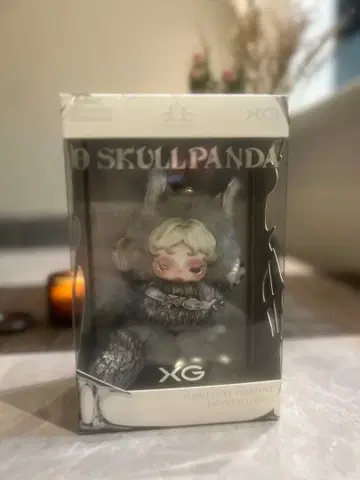 스컬팬더 XG SKULLPANDA (일본 한정판) 봉제 인형 펜던트