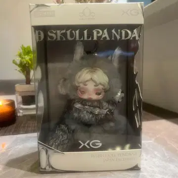 스컬팬더 XG SKULLPANDA (일본 한정판) 봉제 인형 펜던트