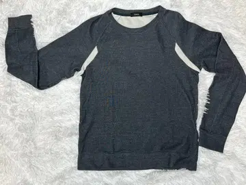 Theory 다크 네이비 칠부 긴팔 티셔츠