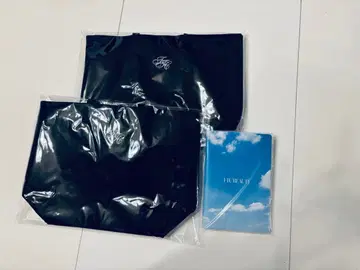 FTC 오리지널 벨로아 토트백 2점 & 수첩