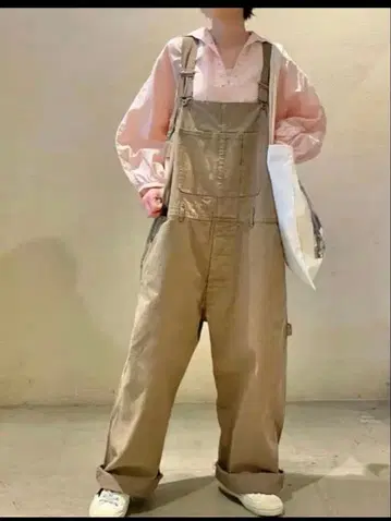 journal standard luxe 빈티지 헤링본 오버롤