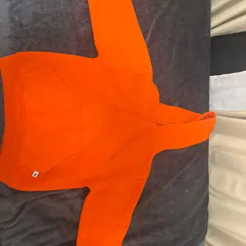 러셀 애슬레틱 오렌지 후드티 M 사이즈