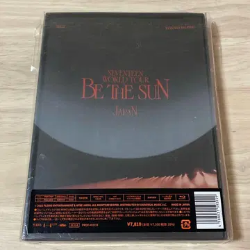 SEVENTEEN BE THE SUN JAPAN 블루레이 DVD