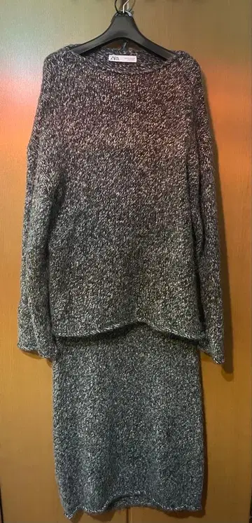 ZARA 자라 울 스웨터&스커트 상하의 세트 판매