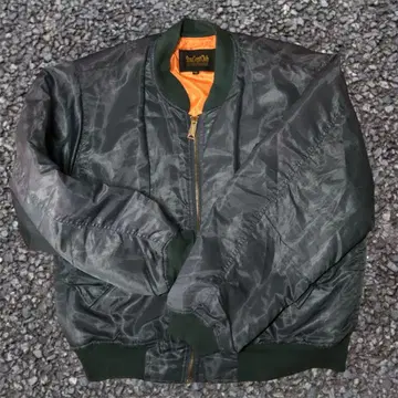 90s 00s unknown MA-1 flight jacket khaki