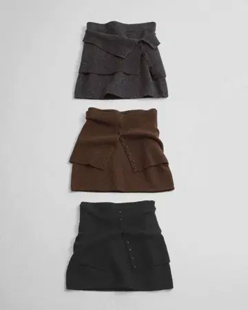 todayful Layered Knit Skirt