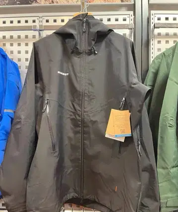 미사용 새상품 Mammut crater iv Hs 블랙 마운틴 후드티