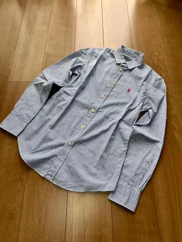 POLO 랄프 로렌 스트라이프 긴팔 셔츠