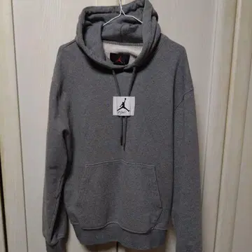 Jordan 그레이 후드 부착 트레이닝복 조거 팬츠 셋업