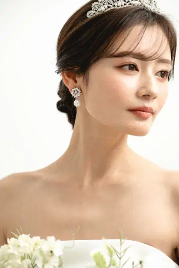 [ ZP-06 ] 큐빅 지르코니아 귀걸이 / 귀찌 브라이드미