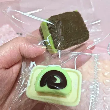 주물주물 S 사이즈 미니 사이즈 비스킷 샌드 롤케이크 타바스코 스퀴즈