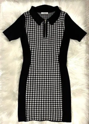 [ 미사용 ] LIP SERVICE 쉐이딩 하프 ZIP 원피스