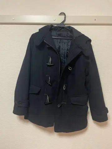 TAKA-Q 더플 코트 네이비 S