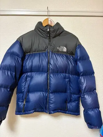 THE NORTH FACE 다운 자켓 네이비/그레이