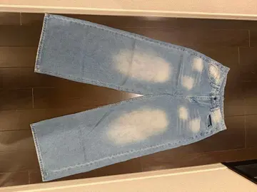 L 사이즈 데님 팬츠 유즈드풍