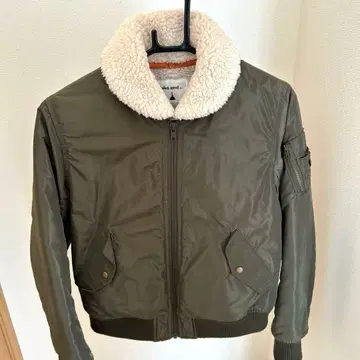 니코앤드 보아 옷깃 MA-1 자켓 올리브 그린