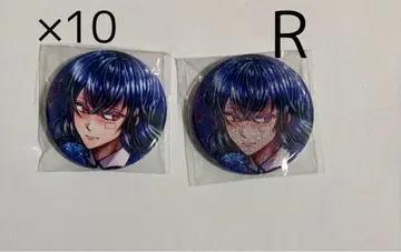 악마 집사와 검은 고양이 아쿠네코 배틀 캔뱃지 바스틴 글리터 레어