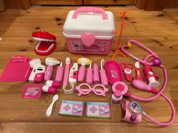 의료 놀이 세트 수납 박스 포함