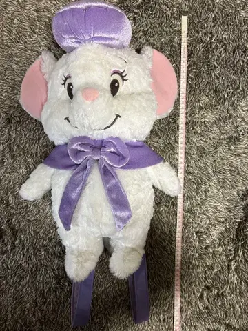 [ 익명 배송 ] 비앙카 백팩 봉제 인형 디즈니 비앙카의 대모험