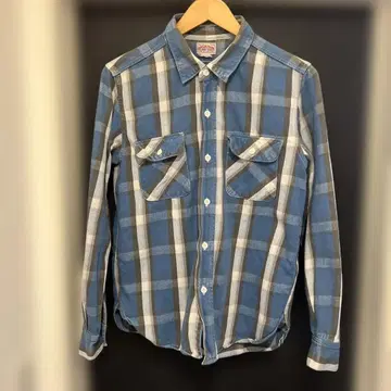 리얼 맥코이 조 맥코이 플란넬 셔츠 size 16 [ L ]