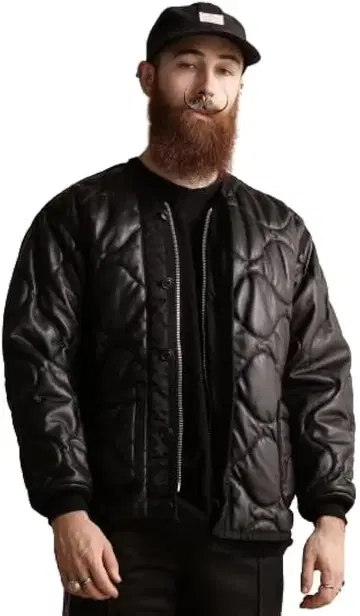 Schott 레더 자켓 M-65 퀼팅 라이너 자켓