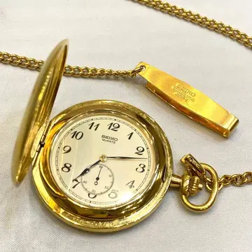 SEIKO 회중시계 증내각총리대신 쿼츠 빈티지
