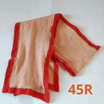 45R 45rpm 융모 울 머플러