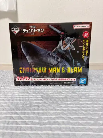 제일복권 체인소 맨 레제편 라스트 원상 체인소 맨 & 빔 피규어