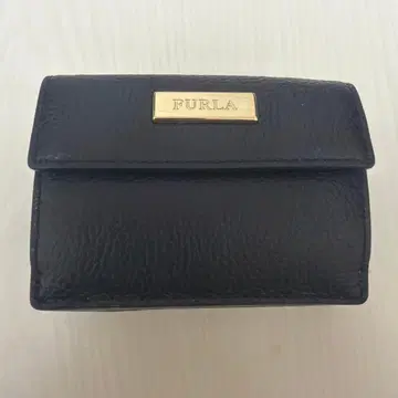 FURLA 3단 폴더형 지갑 블랙