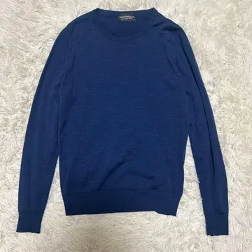 새상품급 존스메들리 울 니트 블루 S