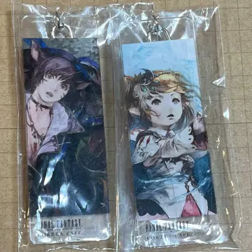 FF14 에오카페 10주년 아크릴 키링 화이트 위저드 바드