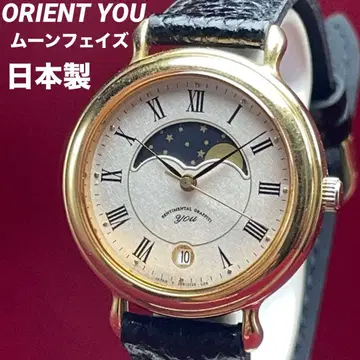 90s ORIENT YOU 문페이즈 쿼츠 배터리 교환 완료 일본제