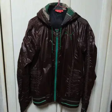 Puma 후드 부착 나일론 자켓 팬츠 셋업