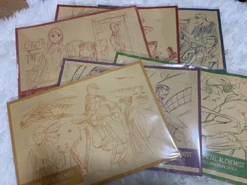 하가렌 강철의 연금술사 런치 매트 카페