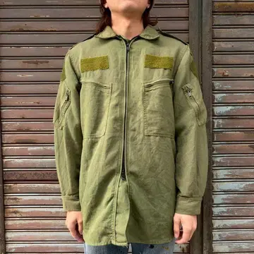 90s canadian army 캐나다군 실물 헬리 크루 셔츠