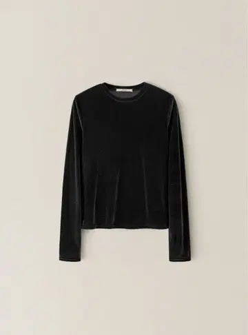 OHOTORO Velor Round Top Black