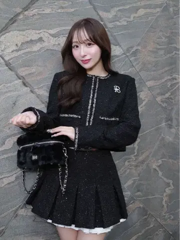 스팽글 트위드 SETUP