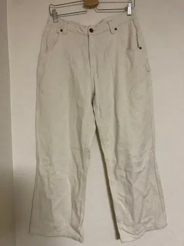 화이트 워크 팬츠 페인터 빈티지 vintage usa 90s