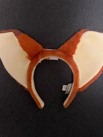 택 포함 새상품 주토피아 닉 머리띠 홍콩 디즈니