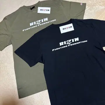 RIZIN T셔츠 2장 세트 미사용