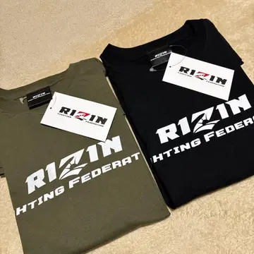 RIZIN T셔츠 2장 세트 미사용 네고 불가 사이즈 [XL] [3L]