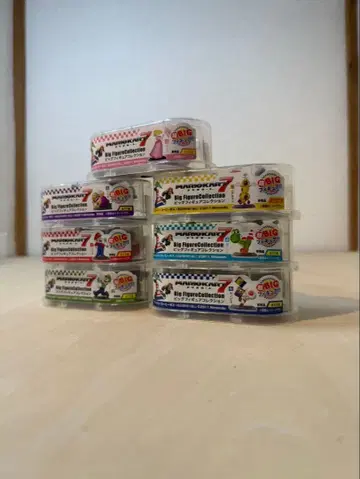 마리오 카트 7 빅 피규어 컬렉션 7개