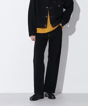 Lee 블랙 데님 팬츠 사이즈 S