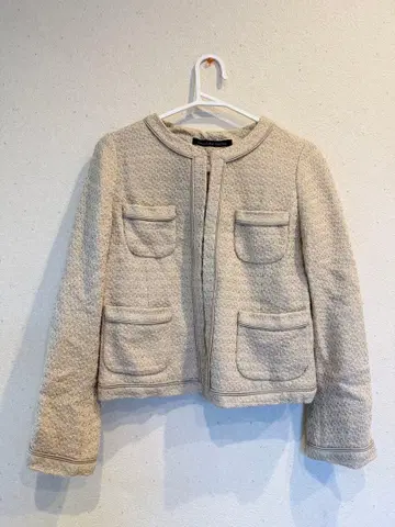 green label relaxing 트위드 자켓 M 세레모니