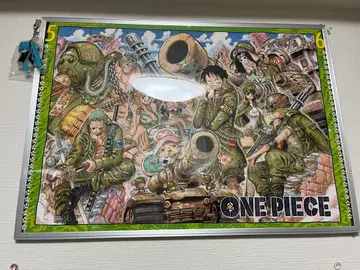 원피스 달력 밀리터리 포스터